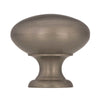 Amerock  Allison  Round  Cabinet Knob  1-1/4 in. Dia. 1-1/8 in. Satin Nickel  1 pk