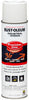Industrial Choice Precision Line Marking Spray Paint, White, 17-oz. Inverted