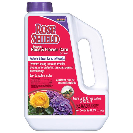 Bonide Rose Shield Granules Systemic Insecticide 6 lb (Pack of 4).