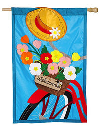 BICYCLE BASKET FLAG
