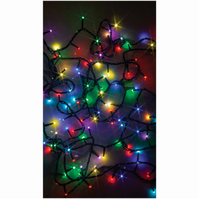 LED Compact String Light Set, Micro, Multi-Color, 300-Ct.