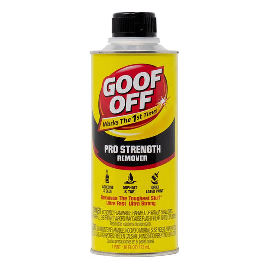 Goof Off Pro Strength All Purpose Remover 1 pt. (Pack of 6)