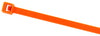 Black Point Products 7.5 in. L Orange Cable Tie 100 pk