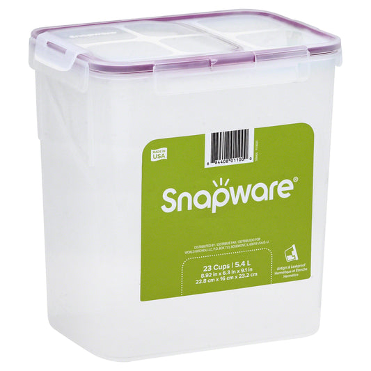 Snapware 23 cups Clear Food Storage Container 1 pk