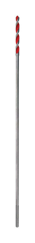 Milwaukee  1/4 in. Dia. x 18 in. L Bellhanger  Auger Bit  High Speed Steel  1 pc.