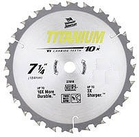 Vermont American 27823 8-1/2" 24 TPI 10X Titanium™ Carbide Circular Saw Blades