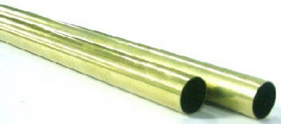 Round Tube, Brass, 11/32 OD x 36-In. (Pack of 4)
