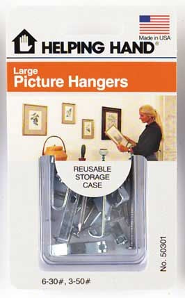 Helping Hand 50301 Picture Hanger Hooks (Pack of 3)