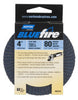 Norton BlueFire 4 in. D X 5/8 in. Zirconia R884P Flap Disc 80 Grit 1 pk