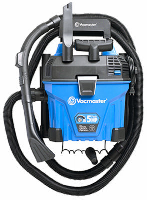Wall Mount Wet/Dry Vacuum, Remote Control, 5-Gallons*, 5 Peak HP**
