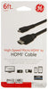 GE Micro-HDMI To HDMI Cable 1 pk
