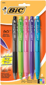 Bic Bu3Ap51-Assortd 1.0Mm Bu3™ Retractable Ball Pen Assorted Colors (Pack of 6)