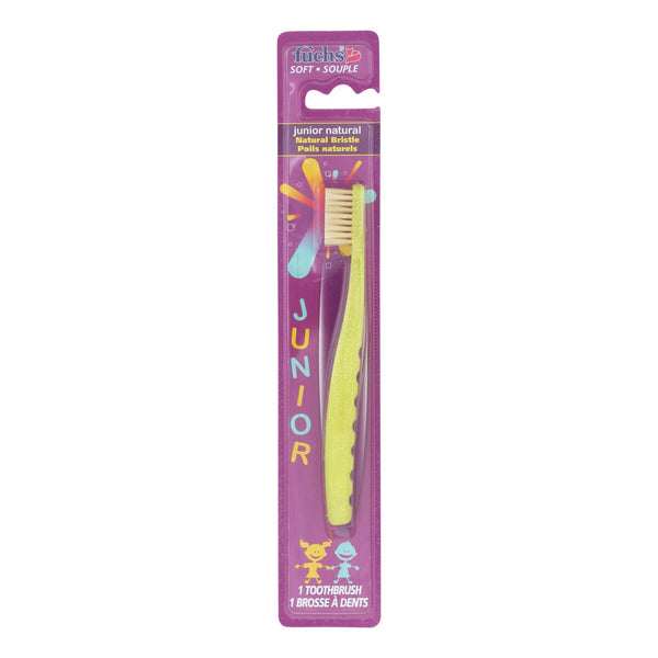 Cepillo de dientes de cerdas naturales Fuchs Junior - Caja de 12 - CT (paquete de 12)