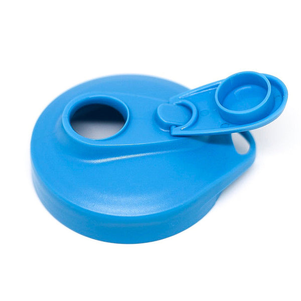 Masontops Multi Top, Blue Wide Mouth Multi Top Flip Cap Lid 1 pk (Pack of 8)