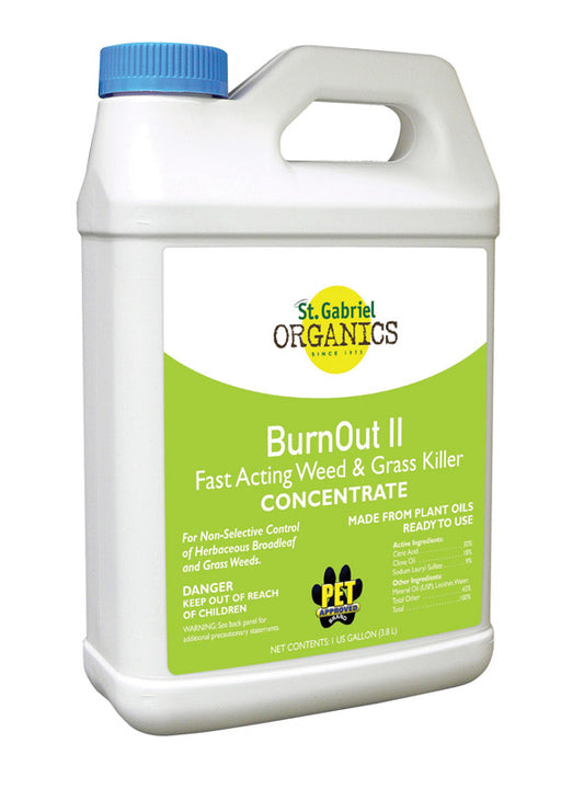 Burnout Ii Weed & Grass Killer Concentrate 1 Gal (Case of 4)