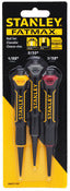 Stanley Fat Max Fmht51344 Nail Set 3 Piece Set