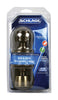 Schlage Bell Antique Brass Privacy Lockset 1-3/4 in.