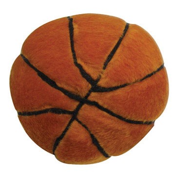 Boss Pet 0880916 5 Plush Basketball Dog Toy Assorted Colors