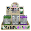 Blazing Ledz 702143 12 Led Lantern Assorted Colors (Pack of 9)