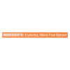 Monk Fruit In The Raw - Swtnr Mnk Fruit N Rw Keto - Case of 8-40 PKT