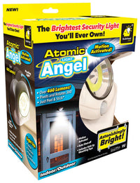 Bulbhead Atomic Beam Household Light Motion Activated Peel & Stick LED Light Plastic 1 pk