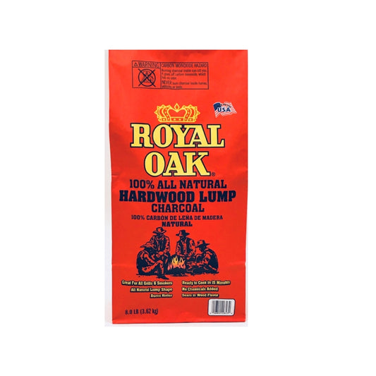 Royal Oak All Natural Hardwood Lump Charcoal 8 lb