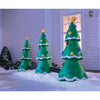 Gemmy  Airblown  3-Tree Light Show  Christmas Inflatable  Multicolored  1 pk Fabric