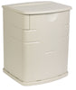 Rubbermaid 6 in. W Sandstone Resin Deck Box 2.6 gal