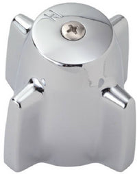 Central Brass Tub & Shower Handle, Chrome, 2.75 x 2-3/8-In.