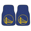 NBA - Golden State Warriors Carpet Car Mat Set - 2 Pieces