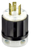 Leviton Industrial Thermoplastic Locking Locking Plug L6-20P 16 - 10 AWG 3 Wire