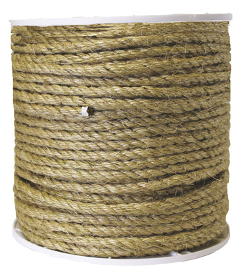 Sisal Rope, Twisted, 3/8-In. x 365-Ft.