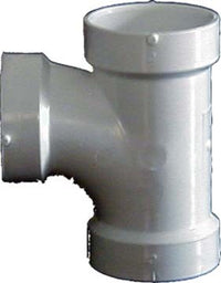 Genova Products 71115 1-1/2 Sch. 40 Pvc-Dwv Sanitary Tees