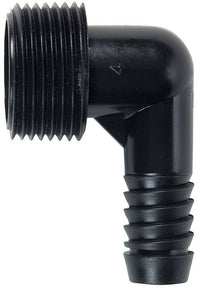 NDS Flexee Pipe 2.1 in. Black Polyethylene Elbow (Pack of 50)