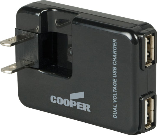 Cooper Wiring Devices Bp450-Sp 2 Port Usb Charger Adapter