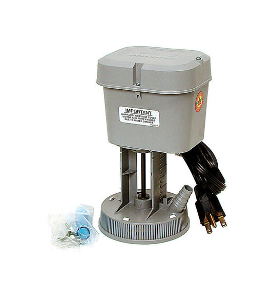 Dial Gray Plastic Evaporative Cooler Pump