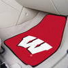 University of Wisconsin Carpet Car Mat Set - 2 Pieces