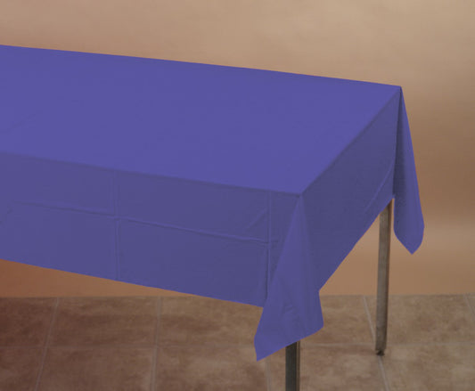 Creative Converting 710232 54 X 108 Purple Tablecover