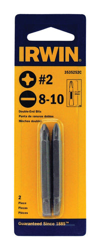 Irwin  Drill Bit  Steel  2 pc.