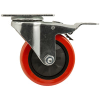 Waxman 4 in.   D Swivel Polyurethane Caster 600 lb 1 pk