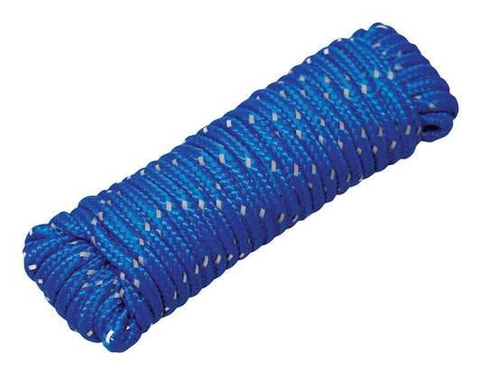YakGear  3/16 in. Dia. x 30 ft. L Blue  Braided  Nylon  Rope