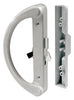 Prime-Line White Metal Indoor & Outdoor Patio Door Handle Set 3-15/16 in.