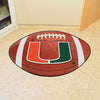 University of Miami Football Rug - 20.5in. x 32.5in.