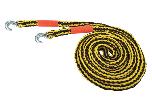 Pro Grip Tow Rope With Hooks 17ft. L, 3/4" 8500 Lb. Polypropylene, Steel Yellow Blk