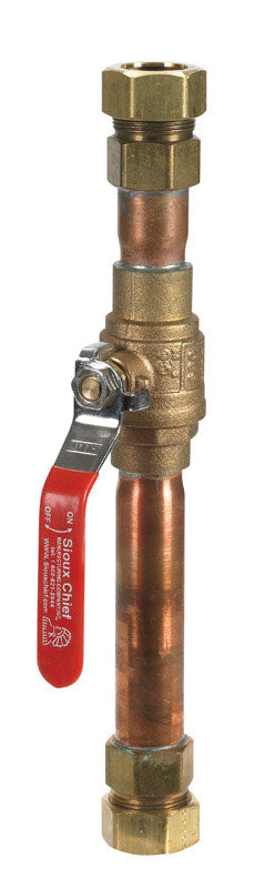Sioux Chief Replace-A-Valve 3/4 in. Brass Compression Ball Valve Full Port
