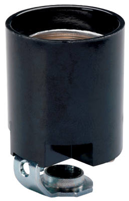 15A/125V Black Lampholder