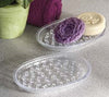 Spectrum Clear Plastic Soap Dish