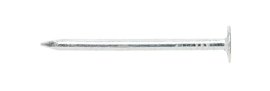 Stallion 3/4 in. Roofing Electro-Galvanized Steel Nail Flat Head 1 lb (Pack of 12).