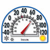 Taylor Window Cling Dial Thermometer Plastic Clear 7 in.
