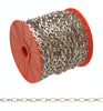 Campbell Chain No. 3 Chrome Plated Silver Steel Hobby/Craft Sash Chain 13/64 in. D 0.75 in.